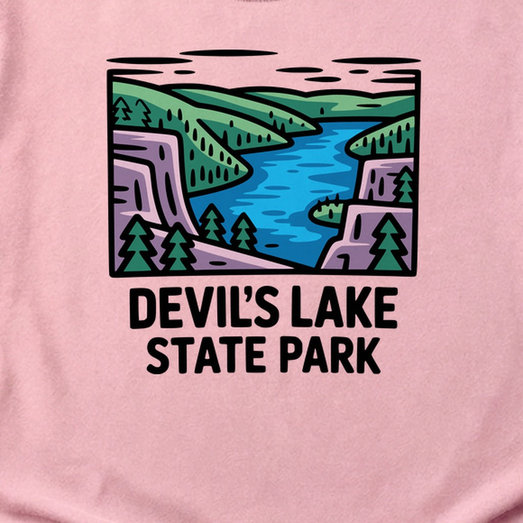 Devils Lake State Park Cotton T-Shirt