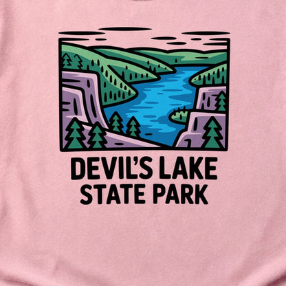 Devils Lake State Park Cotton T-Shirt