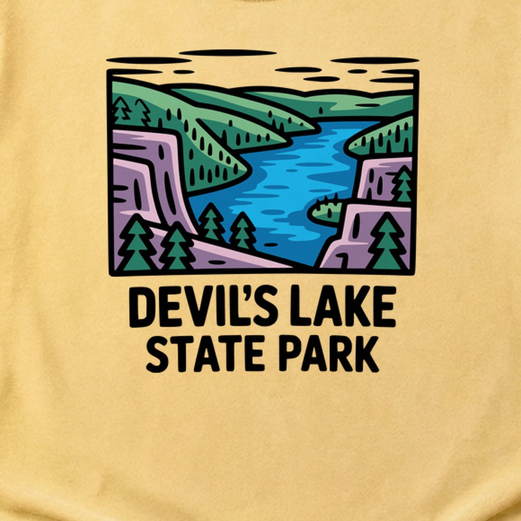 Devils Lake State Park Cotton T-Shirt