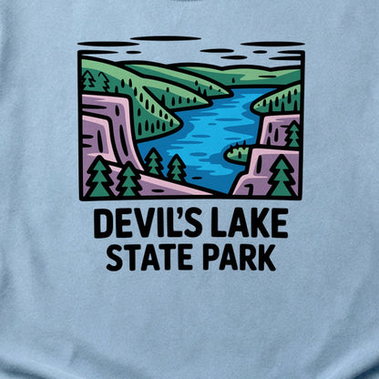 Devils Lake State Park Cotton T-Shirt