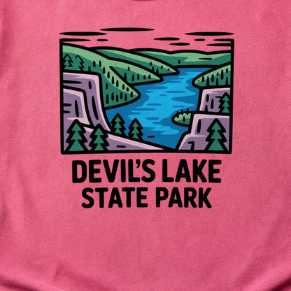 Devils Lake State Park Cotton T-Shirt