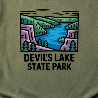 Devils Lake State Park Cotton T-Shirt
