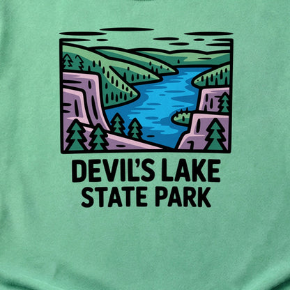 Devils Lake State Park Cotton T-Shirt