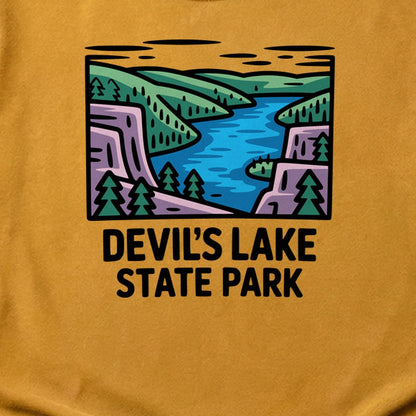 Devils Lake State Park Cotton T-Shirt