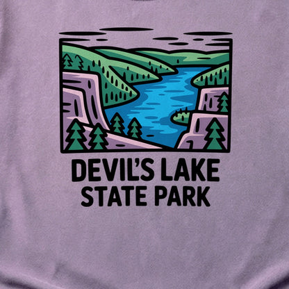 Devils Lake State Park Cotton T-Shirt