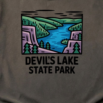 Devils Lake State Park Cotton T-Shirt