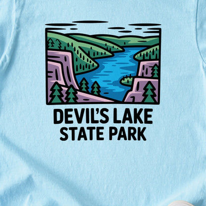 Devils Lake State Park Kids Cotton T-Shirt