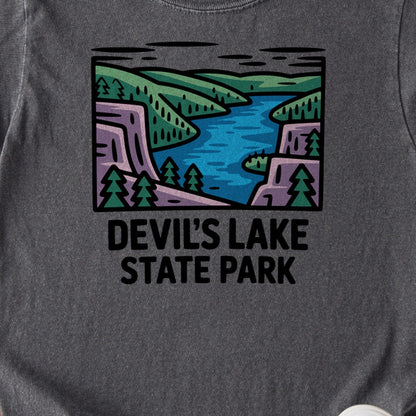Devils Lake State Park Kids Cotton T-Shirt