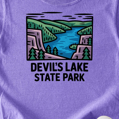 Devils Lake State Park Kids Cotton T-Shirt