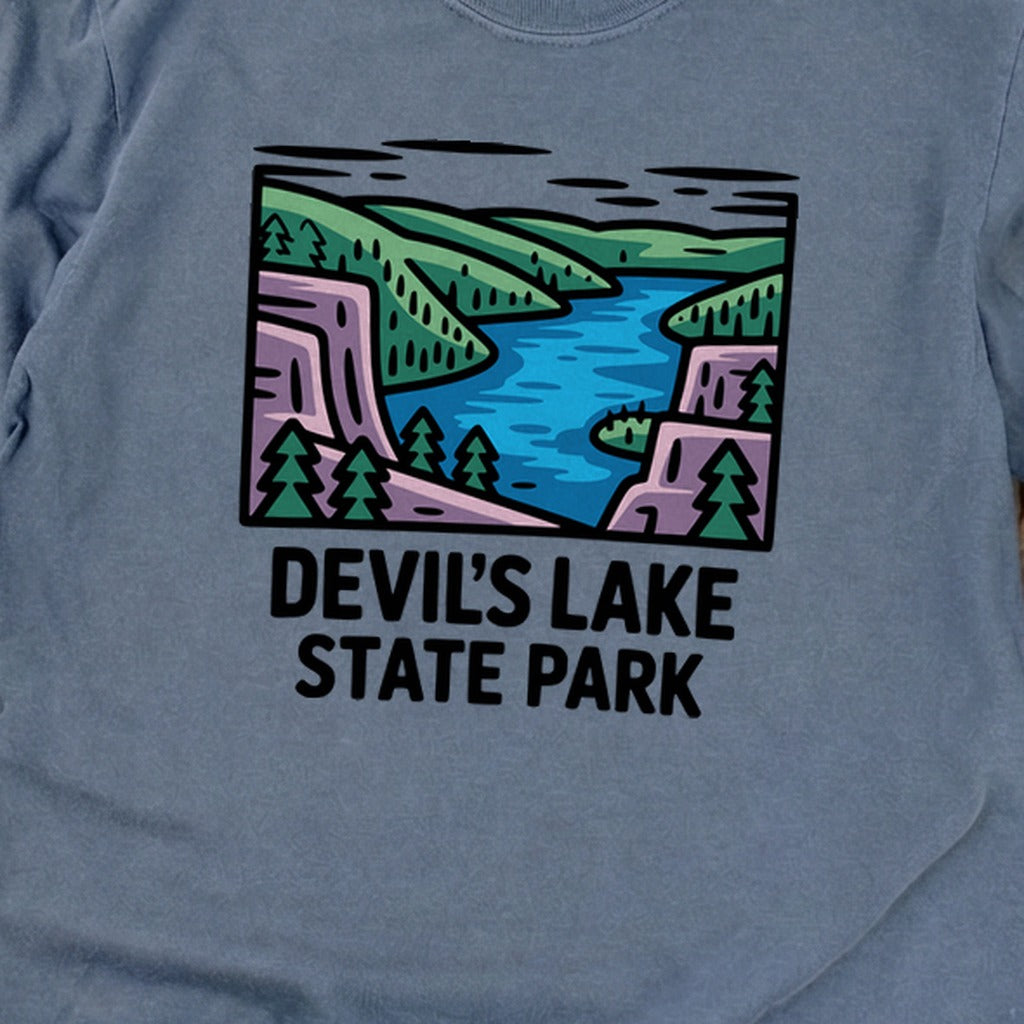Devils Lake State Park Cotton Long Sleeve