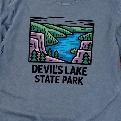 Devils Lake State Park Cotton Long Sleeve