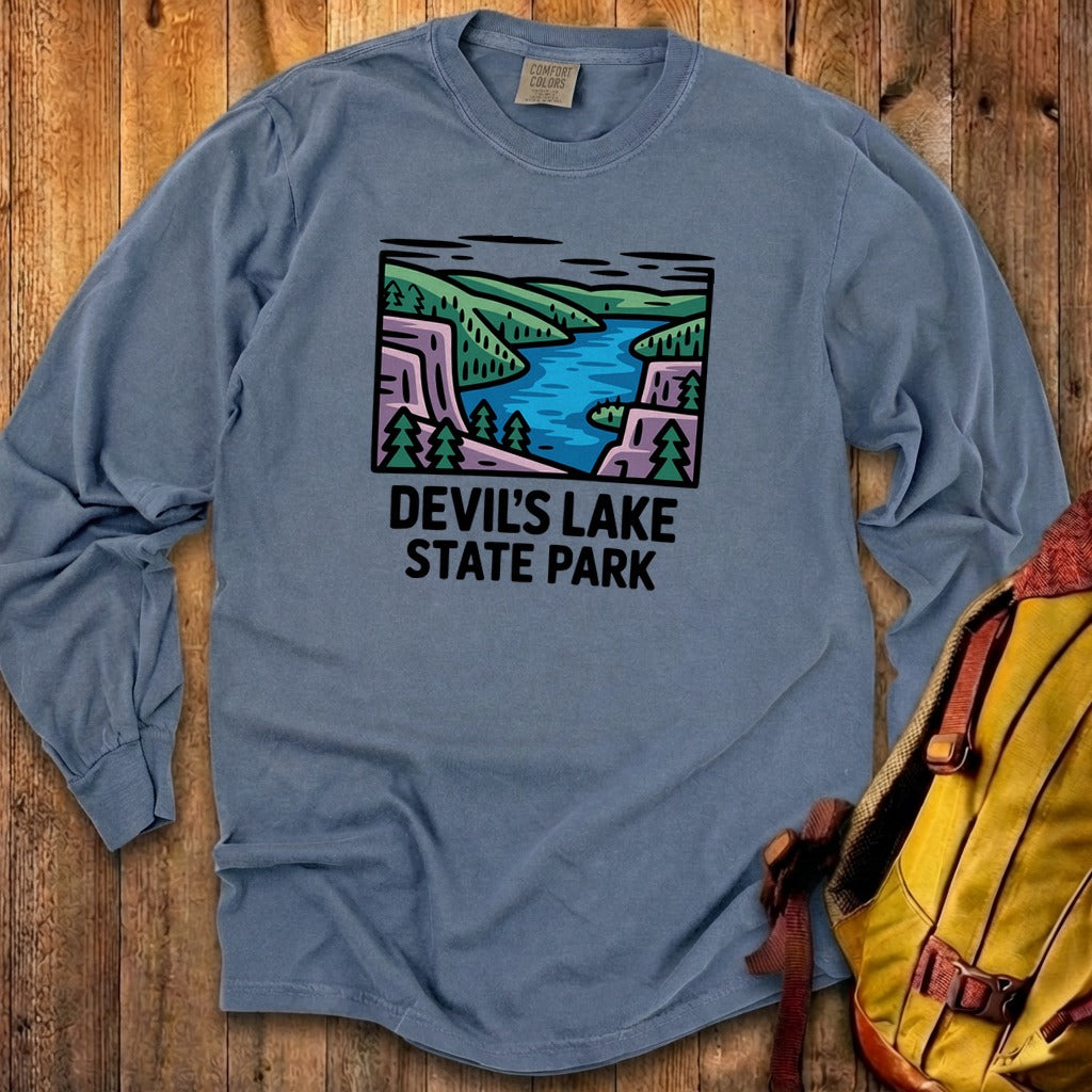 Devils Lake State Park Cotton Long Sleeve