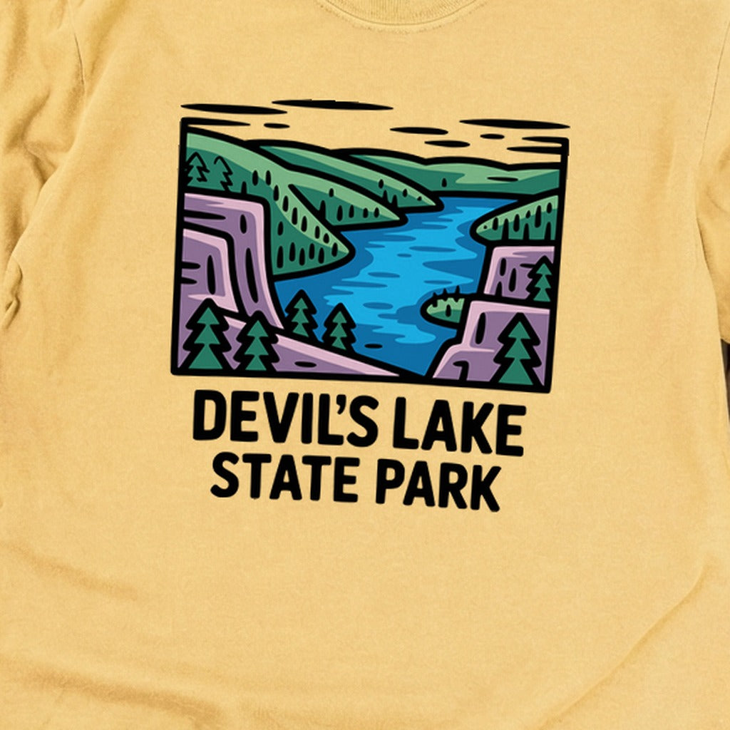 Devils Lake State Park Cotton Long Sleeve