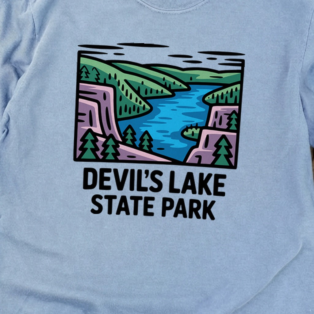 Devils Lake State Park Cotton Long Sleeve