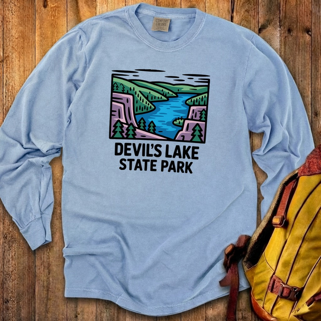 Devils Lake State Park Cotton Long Sleeve