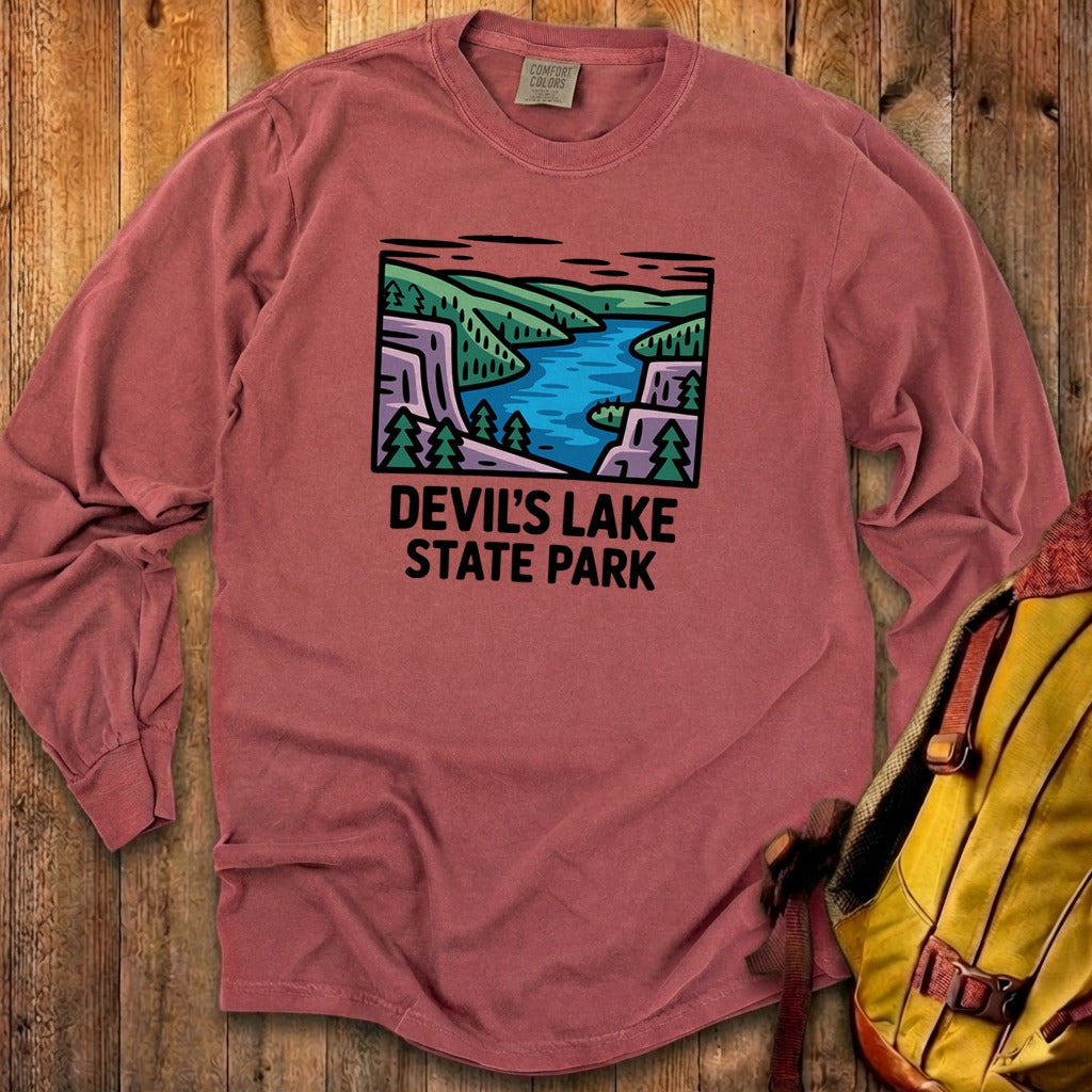 Devils Lake State Park Cotton Long Sleeve