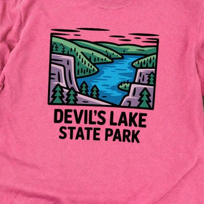 Devils Lake State Park Cotton Long Sleeve