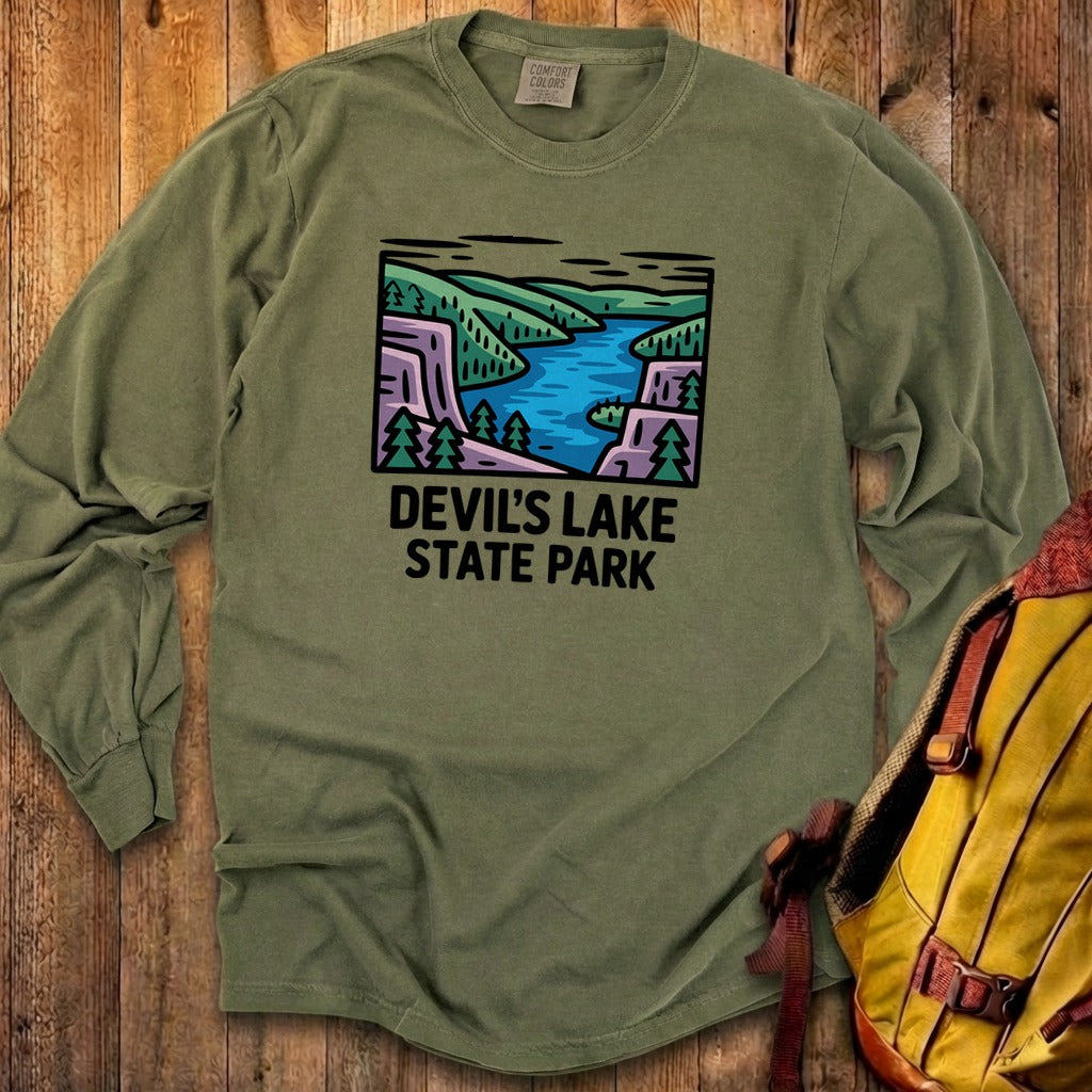 Devils Lake State Park Cotton Long Sleeve