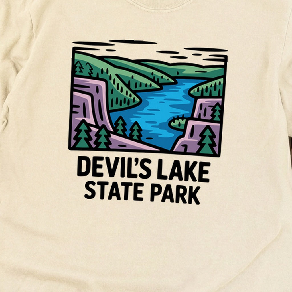 Devils Lake State Park Cotton Long Sleeve