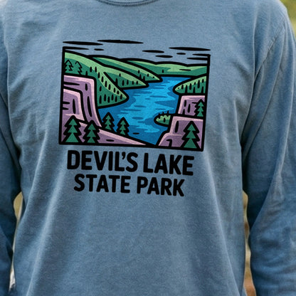 Devils Lake State Park Cotton Long Sleeve
