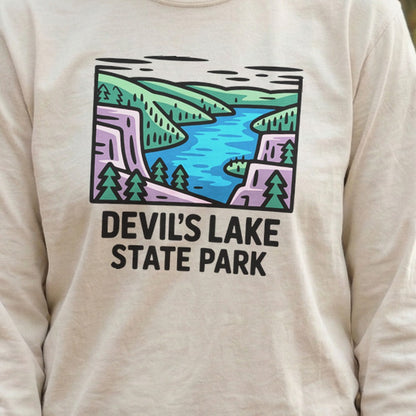Devils Lake State Park Cotton Long Sleeve