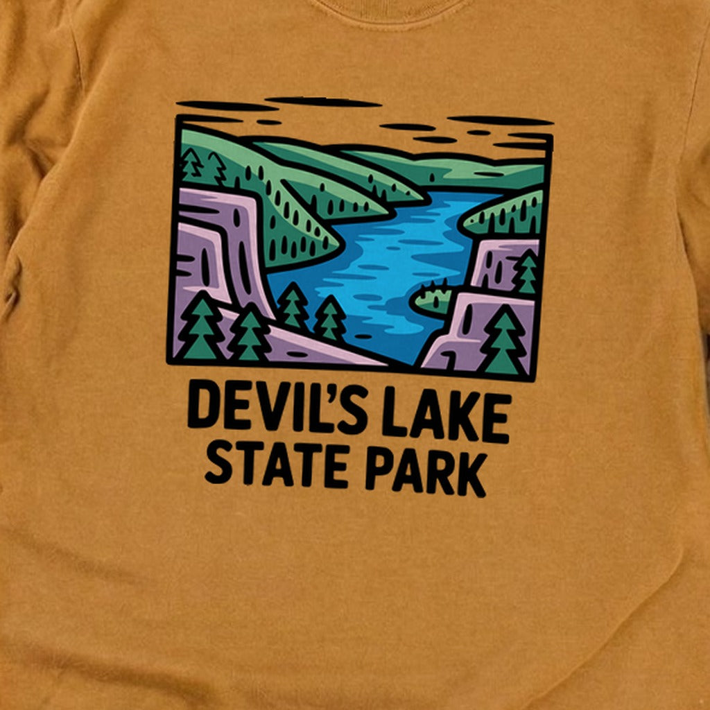 Devils Lake State Park Cotton Long Sleeve