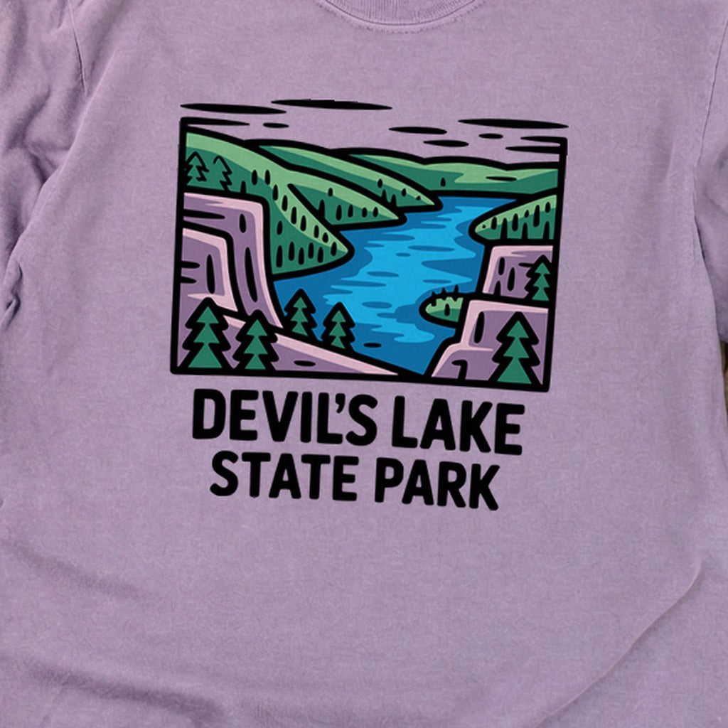 Devils Lake State Park Cotton Long Sleeve