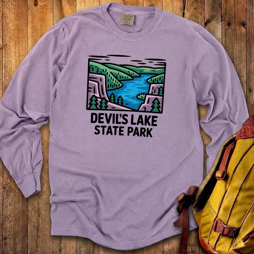 Devils Lake State Park Cotton Long Sleeve