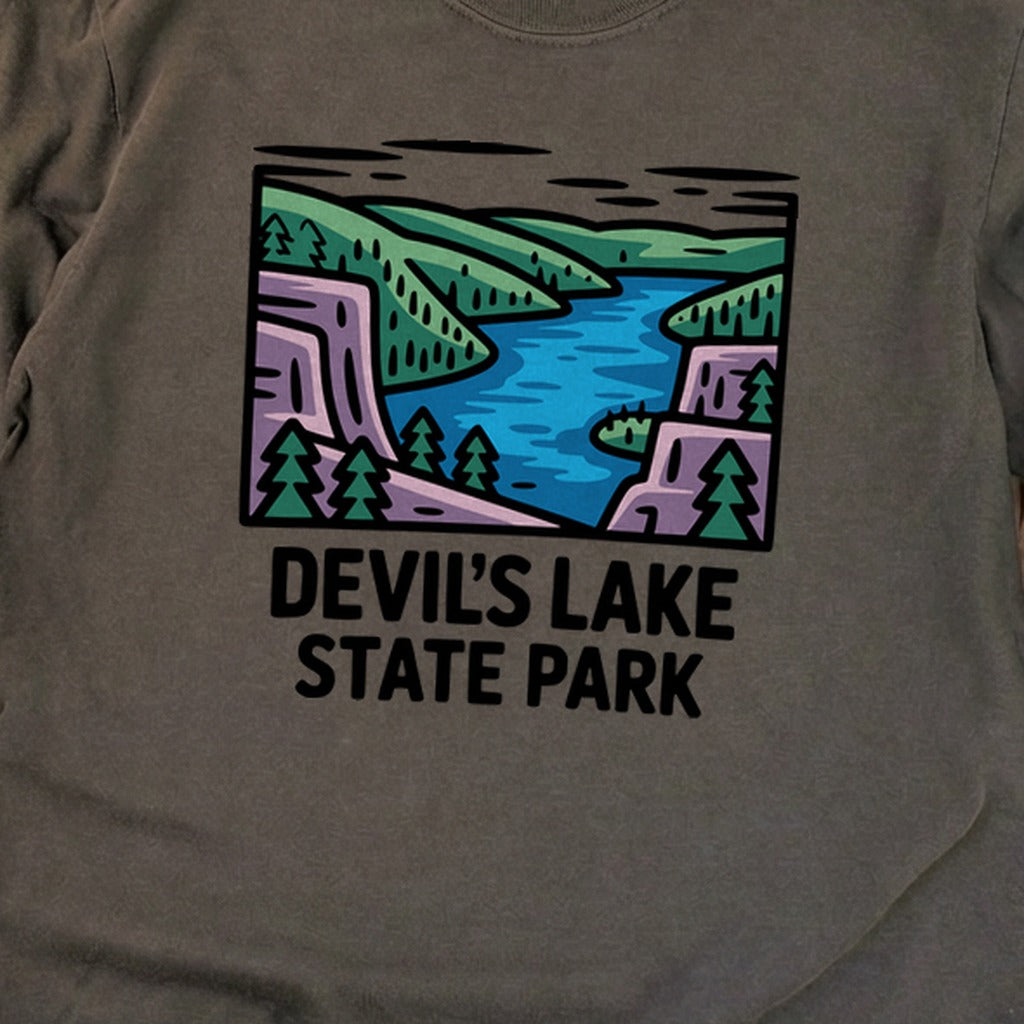 Devils Lake State Park Cotton Long Sleeve