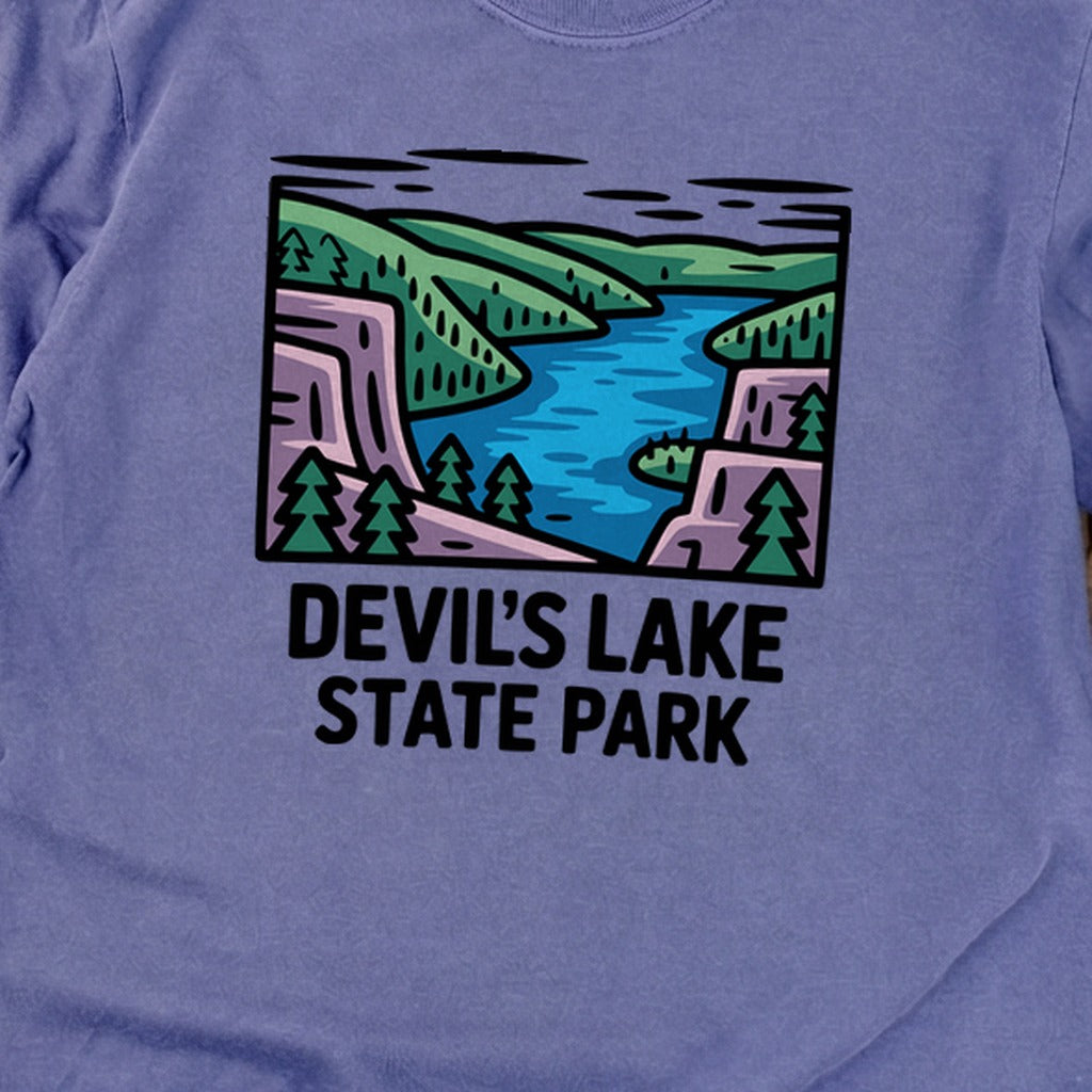 Devils Lake State Park Cotton Long Sleeve