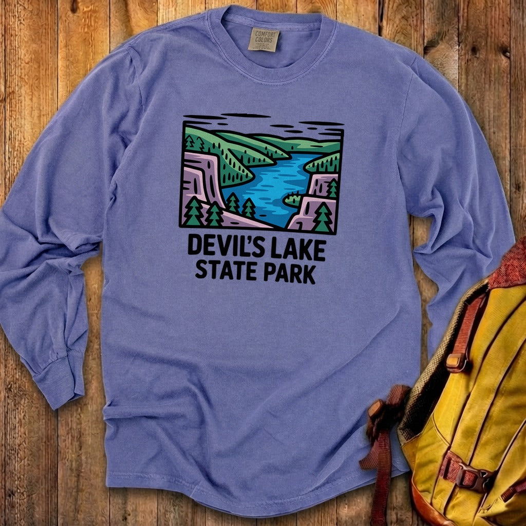 Devils Lake State Park Cotton Long Sleeve