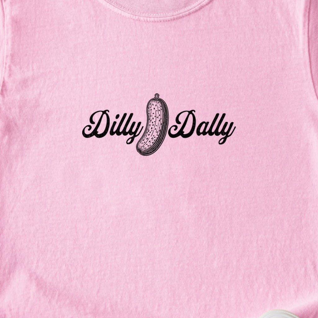 Dilly Dally Pickle Kids Cotton T-Shirt