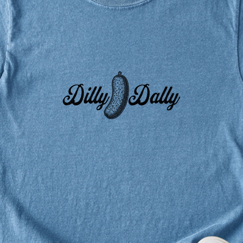 Dilly Dally Pickle Kids Cotton T-Shirt