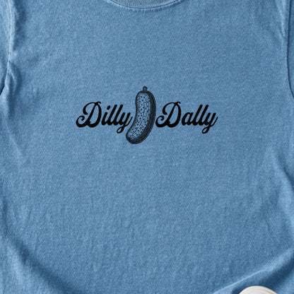 Dilly Dally Pickle Kids Cotton T-Shirt