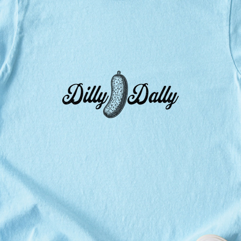 Dilly Dally Pickle Kids Cotton T-Shirt