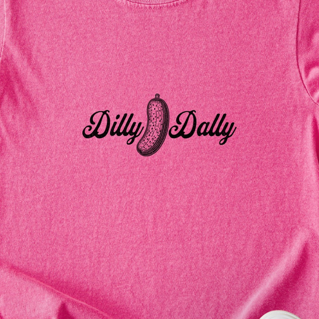 Dilly Dally Pickle Kids Cotton T-Shirt