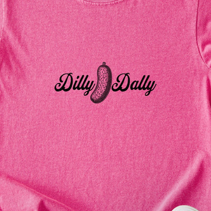 Dilly Dally Pickle Kids Cotton T-Shirt