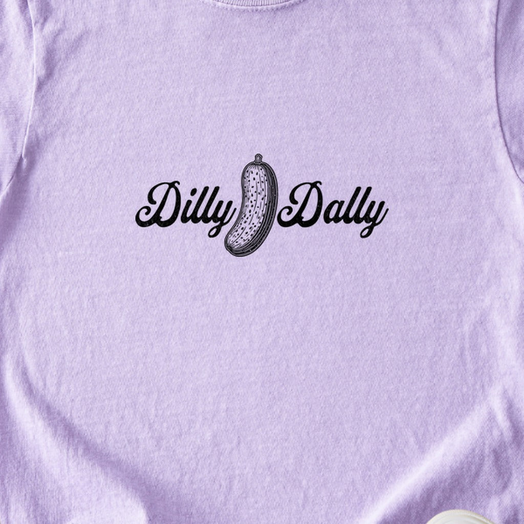 Dilly Dally Pickle Kids Cotton T-Shirt