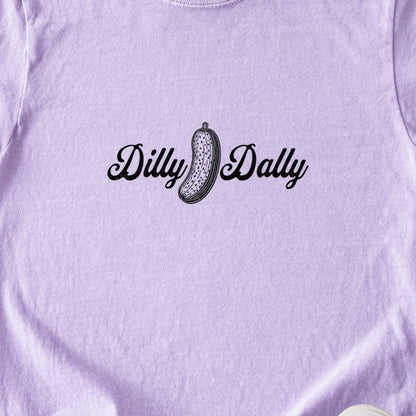 Dilly Dally Pickle Kids Cotton T-Shirt