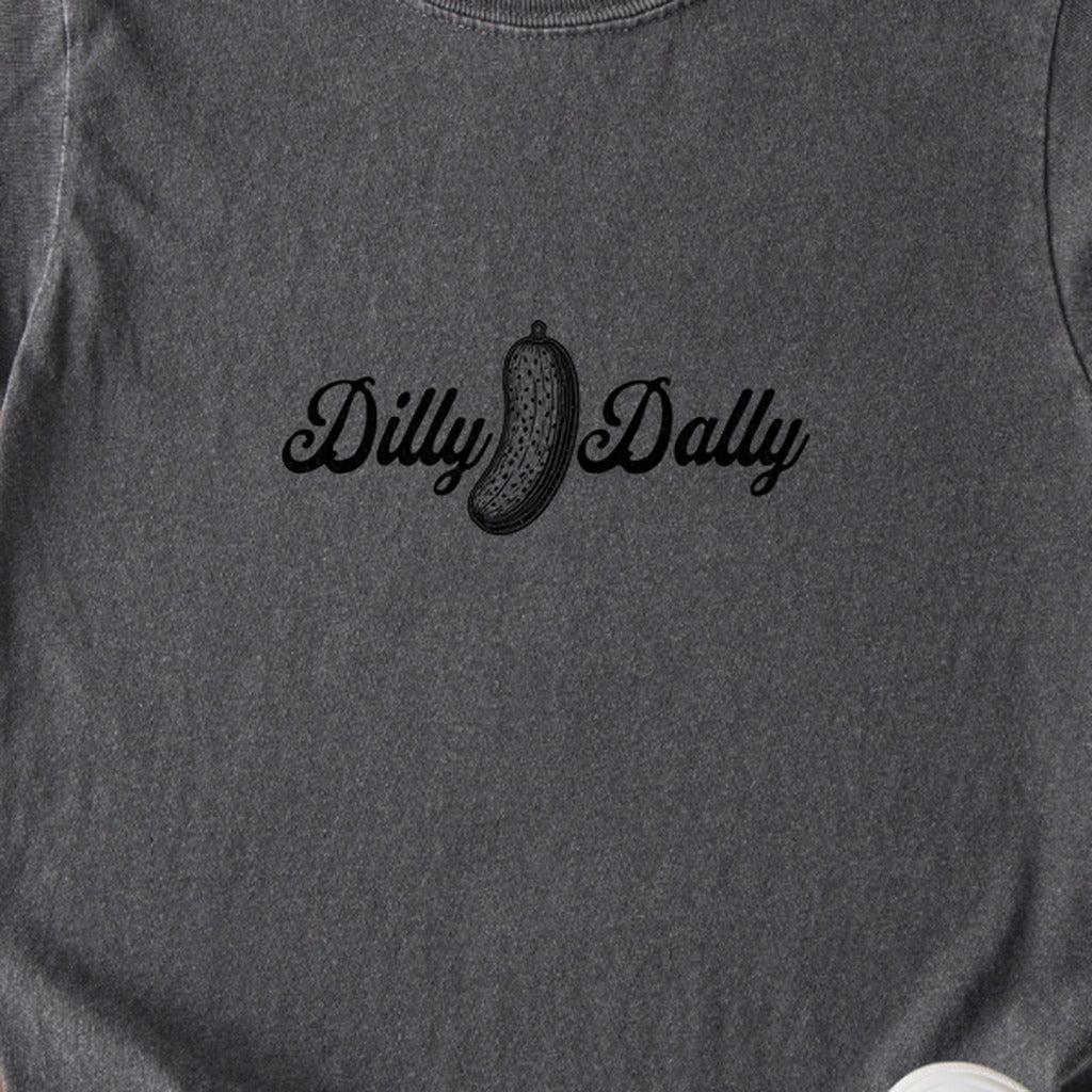 Dilly Dally Pickle Kids Cotton T-Shirt