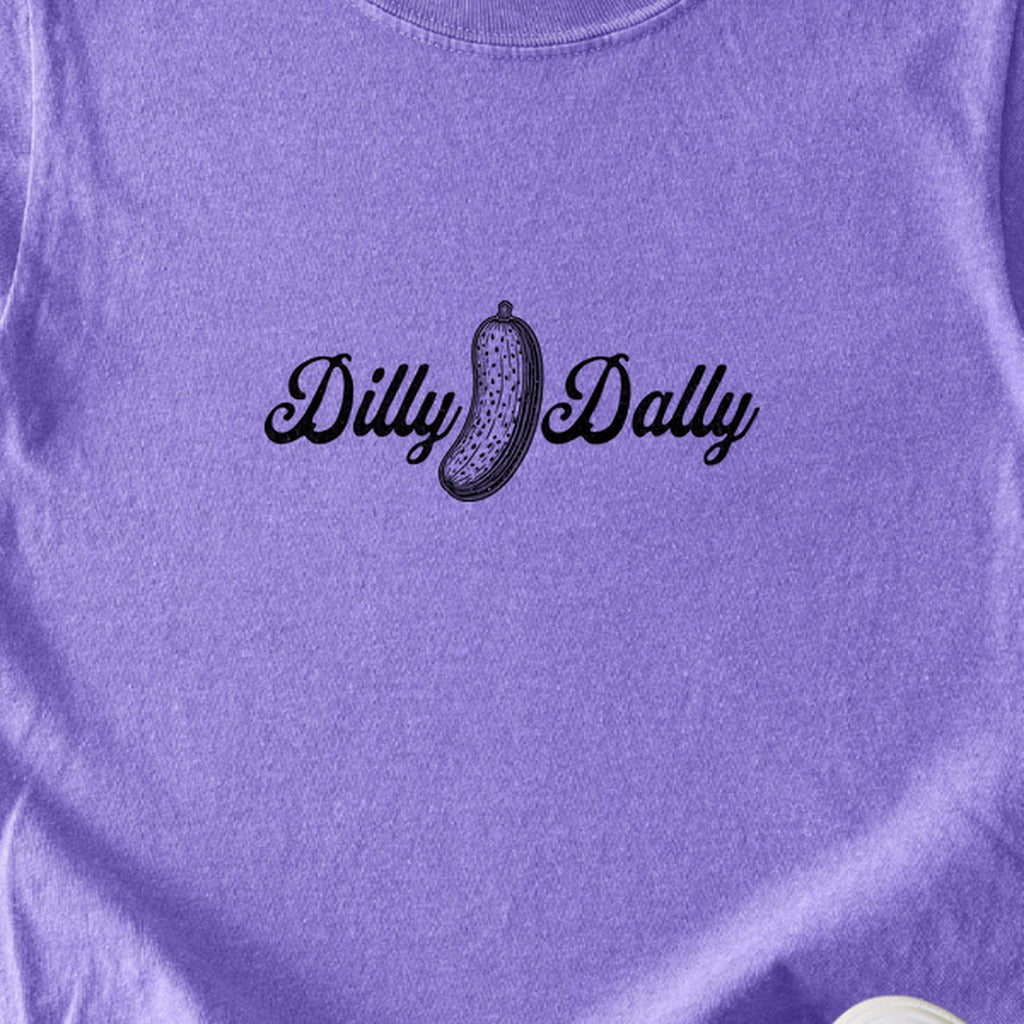 Dilly Dally Pickle Kids Cotton T-Shirt