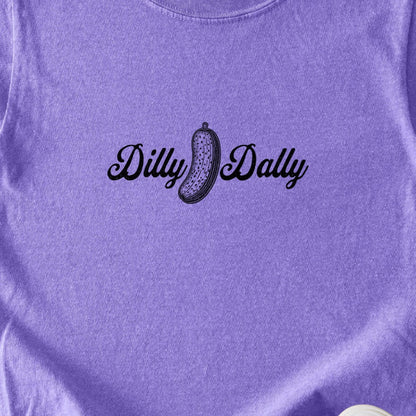 Dilly Dally Pickle Kids Cotton T-Shirt