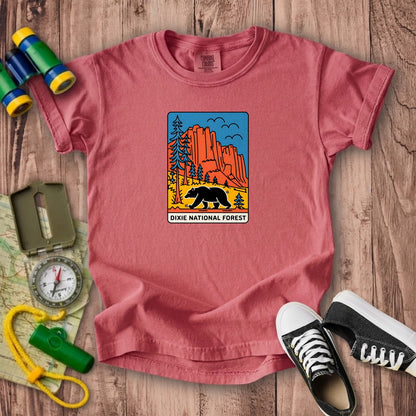 Dixie National Forest Kids Cotton T-Shirt