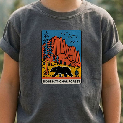 Dixie National Forest Kids Cotton T-Shirt