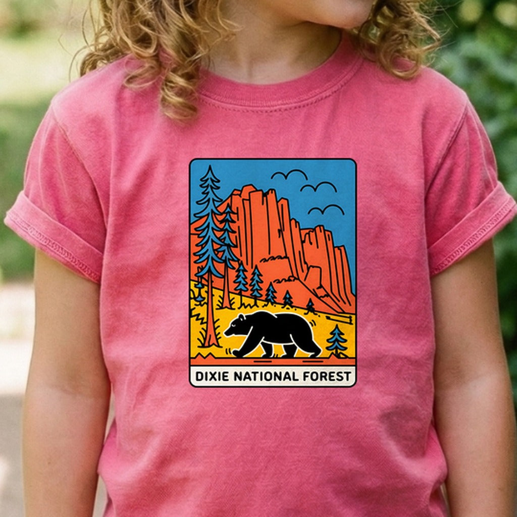 Dixie National Forest Kids Cotton T-Shirt