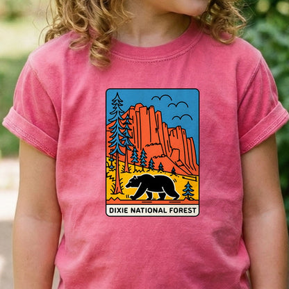 Dixie National Forest Kids Cotton T-Shirt