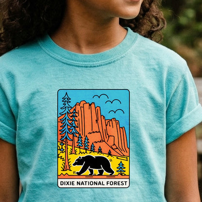 Dixie National Forest Kids Cotton T-Shirt