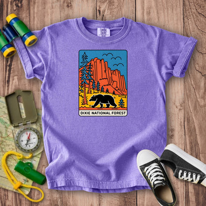 Dixie National Forest Kids Cotton T-Shirt