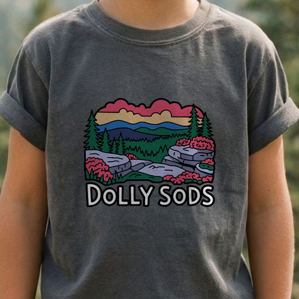 Dolly Sods Wilderness Kids Cotton T-Shirt