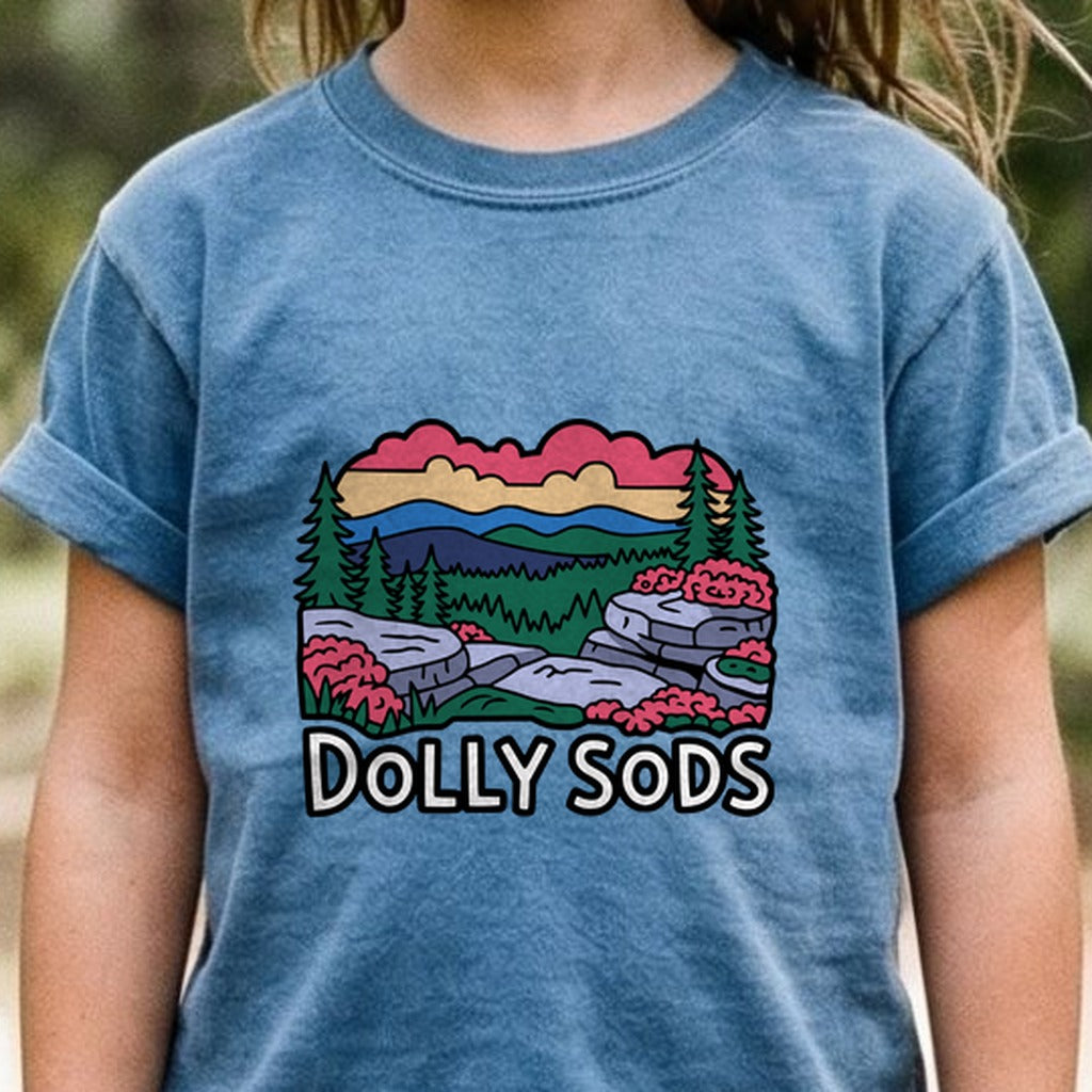 Dolly Sods Wilderness Kids Cotton T-Shirt